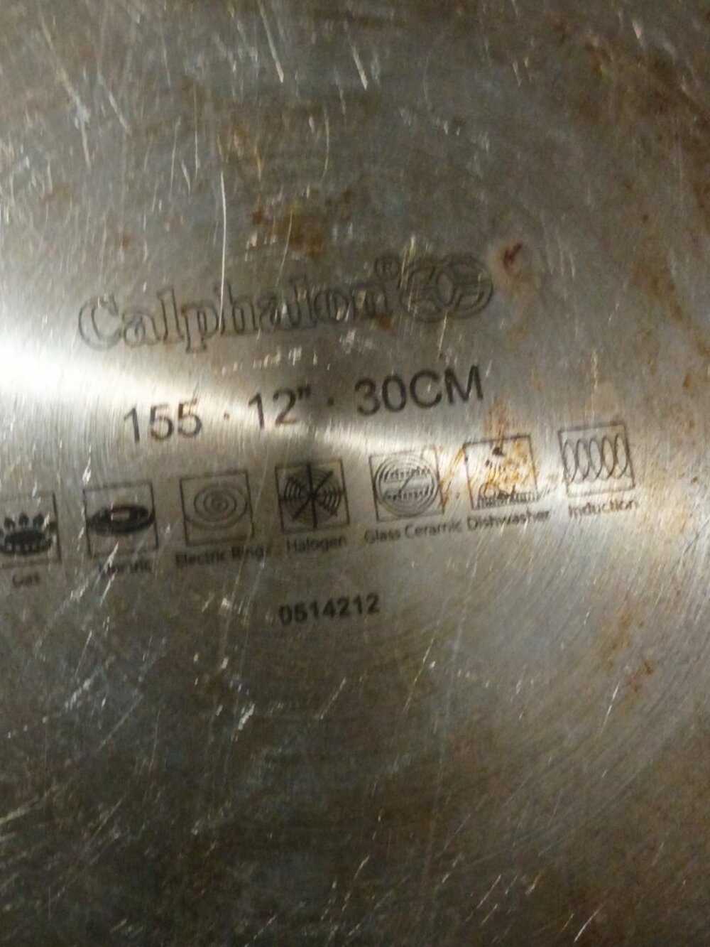 Kitchen Essentials Calphalon 12" Wok Stir Frypan Nonstick Hard Anodized 155 - Picture 9 of 9